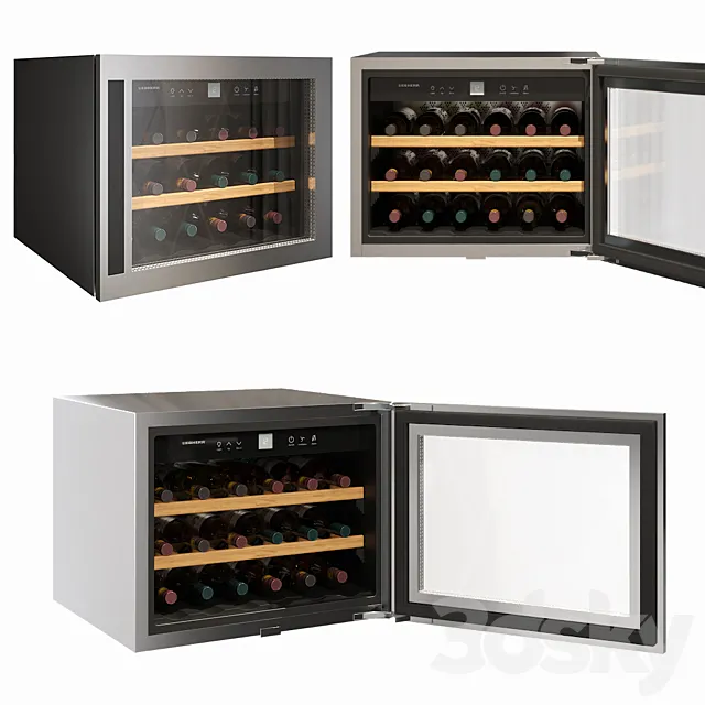 Liebherr wine fridge HWS 1800 3DSMax File