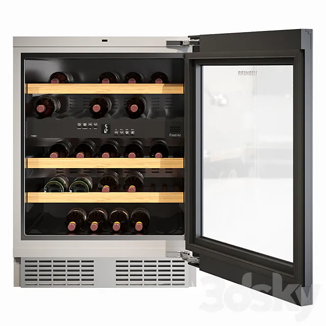 Liebherr wine fridge WUgb 3400 3DSMax File