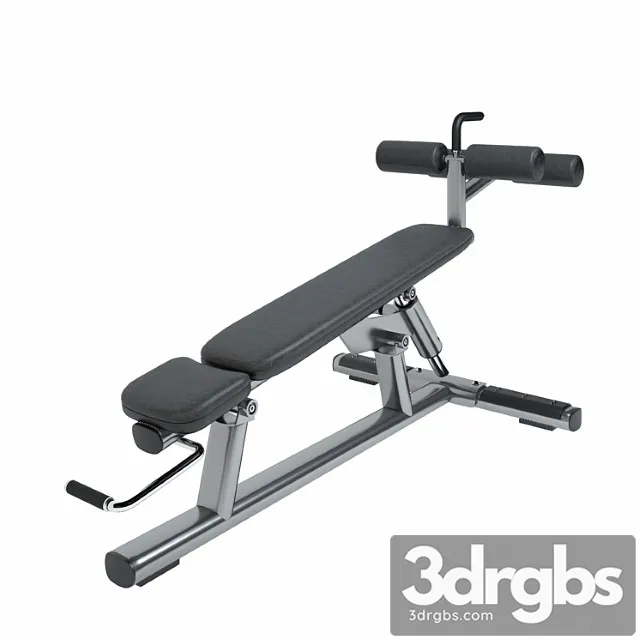 Life Fitness Signature Series Adjustable Abdominal Bench 3dsmax Download