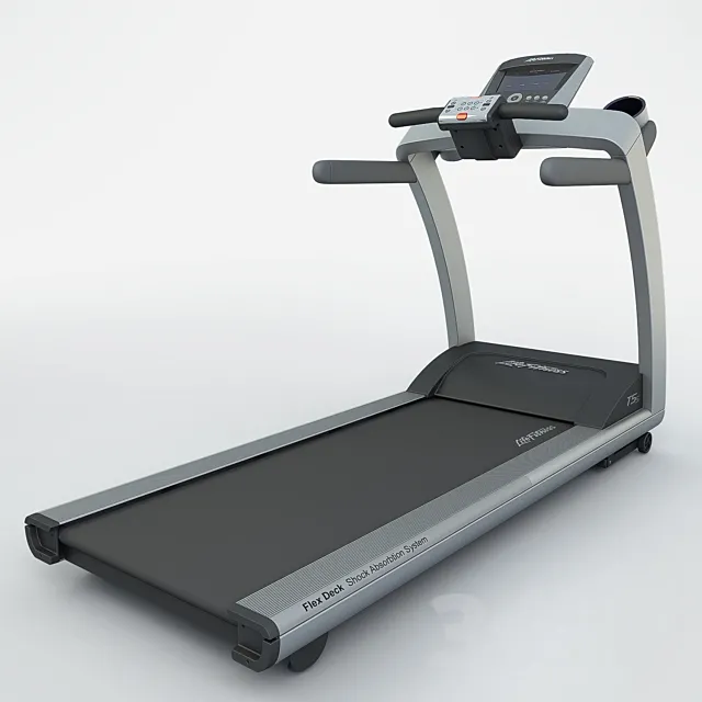 Life Fitness Treadmill 3DSMax File
