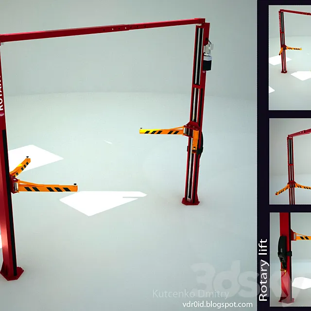 lift 3DS Max Model