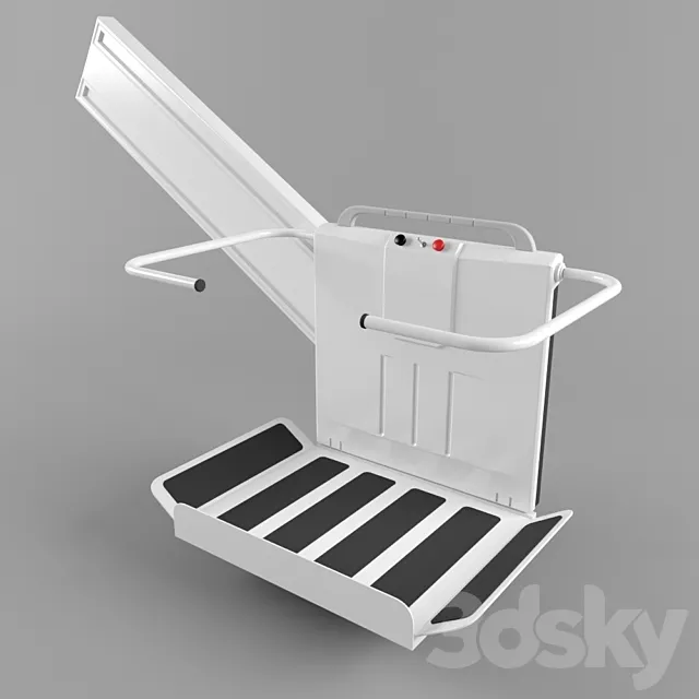 Lift for the disabled 3DS Max Model