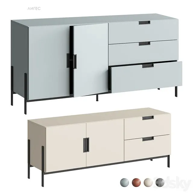 Liges cabinet Divan.ru 3dsMax Model