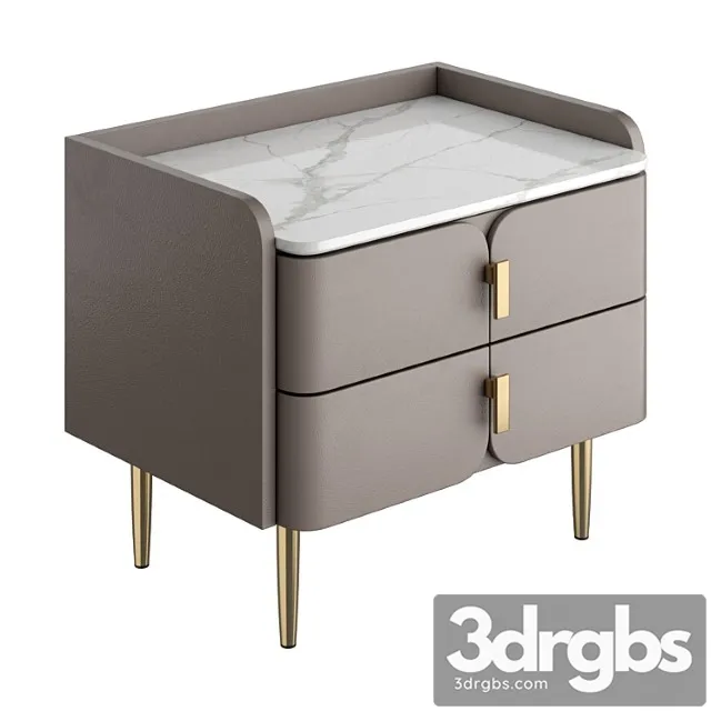 Light luxury bedside table_1