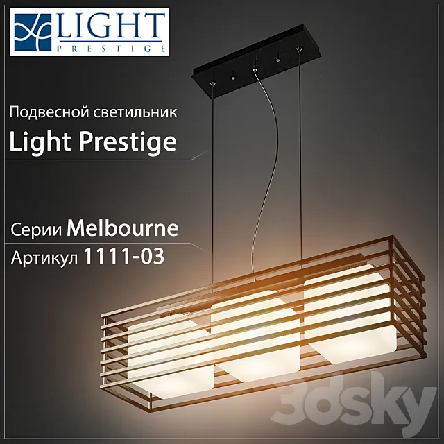 Light Prestige Melbourne 03-1111 3DSMax File
