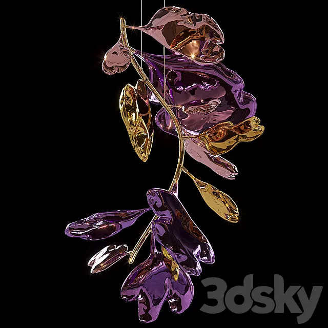 Light Sculpture Dominick Leuci 3DS Max Model