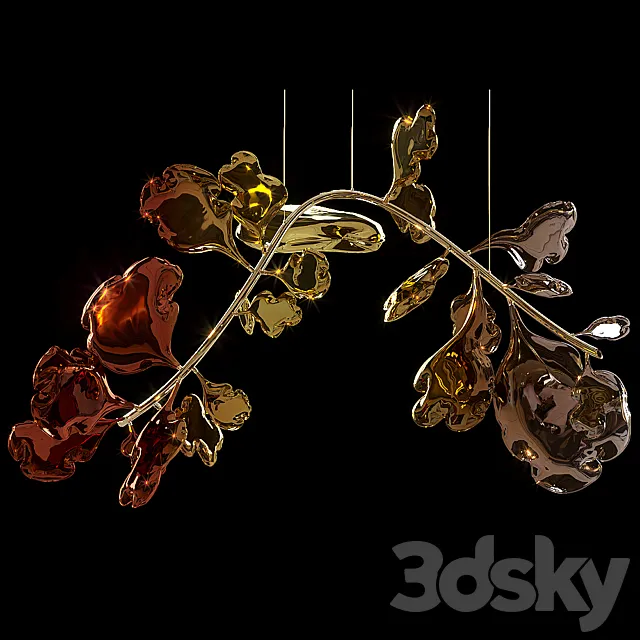 Light Sculpture Dominick Leuci 3DS Max Model