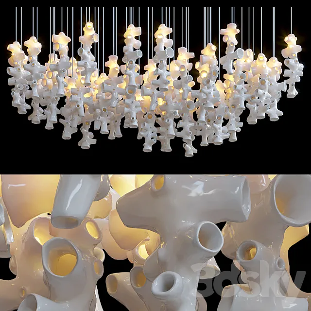 Light sculpture – Vargov Design 3ds Max
