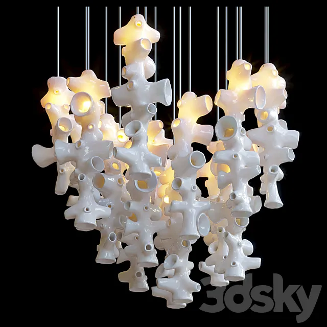 Light sculpture – Vargov Design 3ds Max