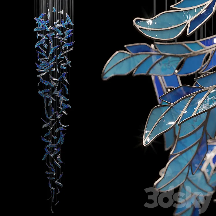 Light stained glass Vargov Design – Airy 3DS Max