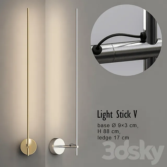 Light stick v 3DSMax File