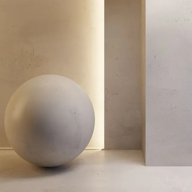 Light wall plaster 3dsMax Model