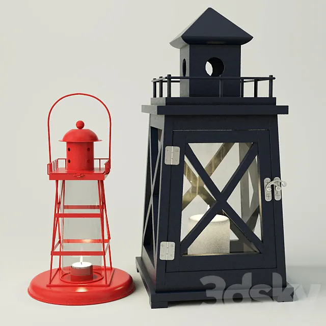 Lighthouse Lanterns 3DSMax File