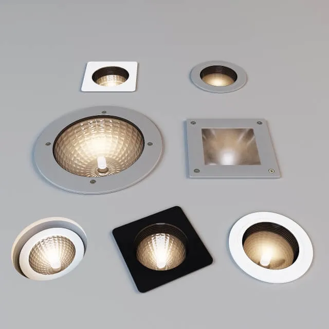 lighting – 4 built-in lights 3ds Max