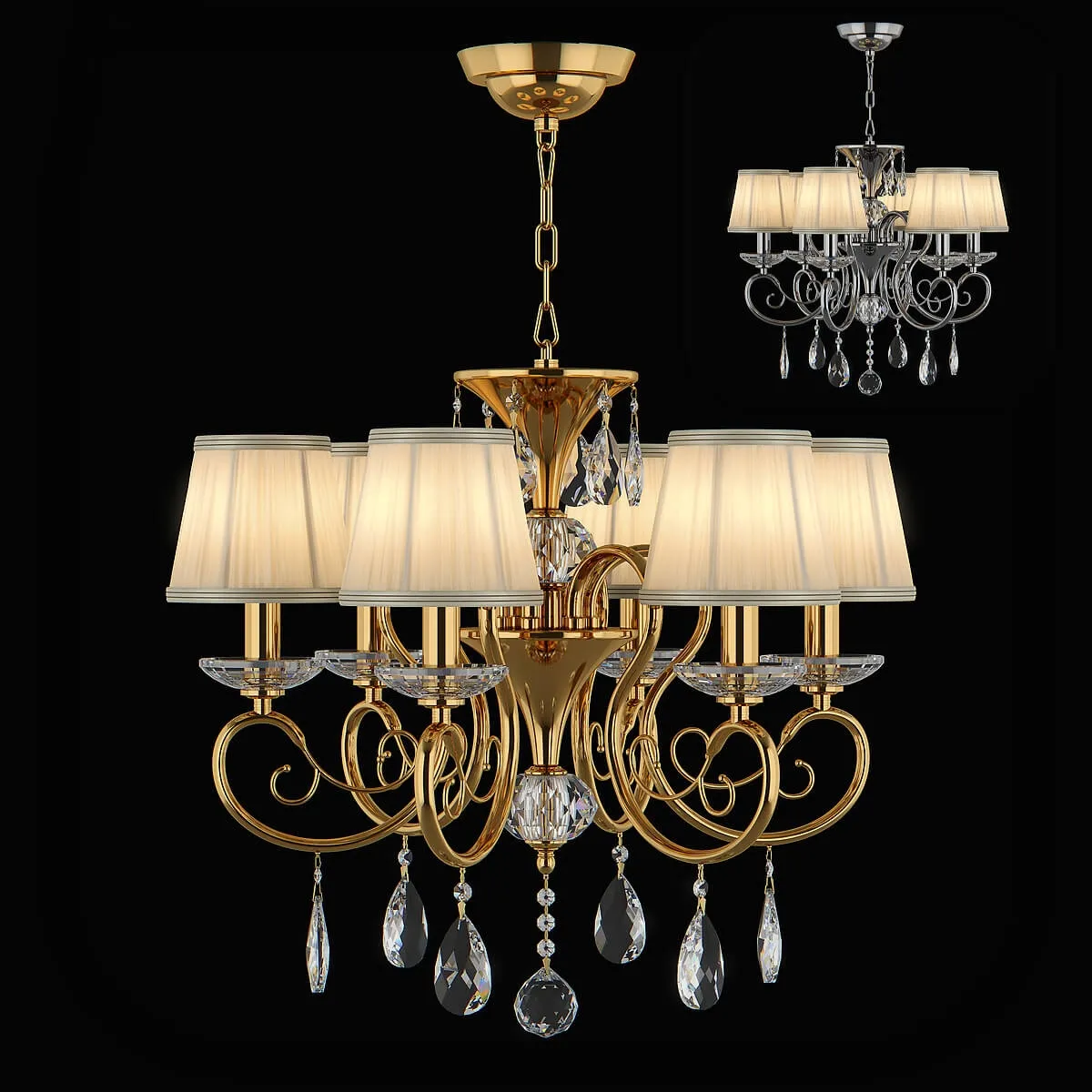 lighting – 69306x Ricerco Osgona ceiling lamp 3ds Max