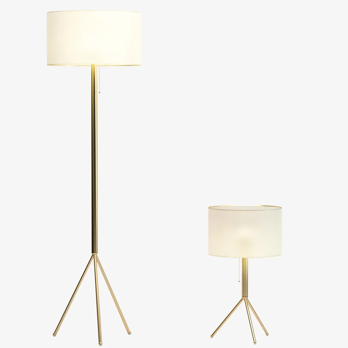 lighting – Adesso Tempo Floor and Table Lamp 3ds Max
