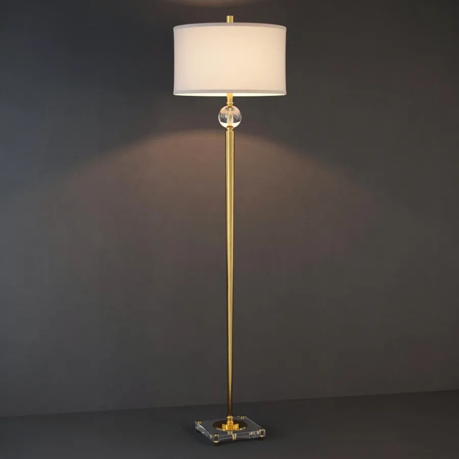 lighting – Alma floor lamp FL048-1-BRS 3ds Max