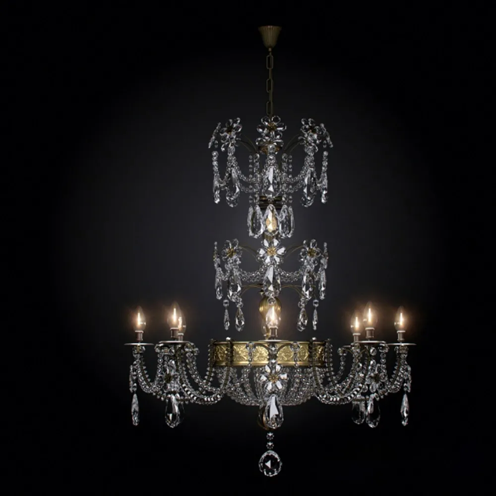 lighting – Antique chandelier 3ds Max