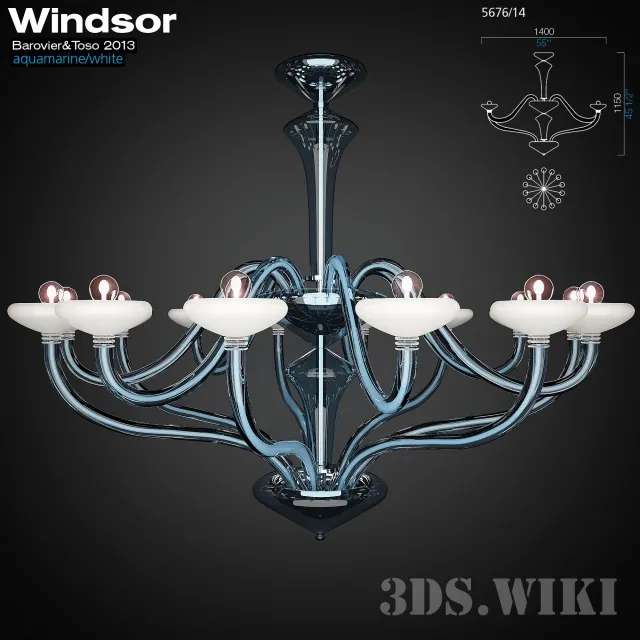 lighting – Barovier&Toso Windsor 3ds Max