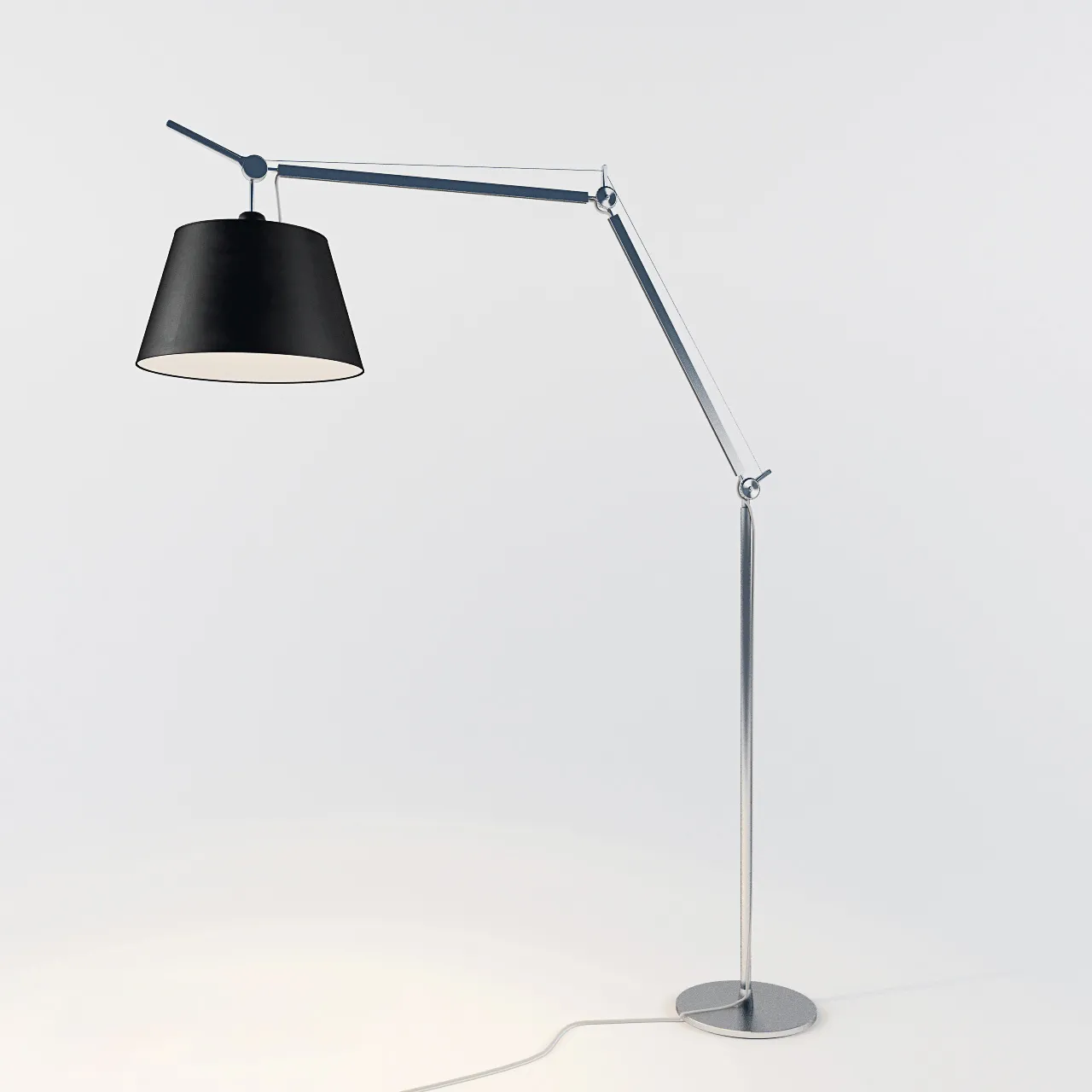 lighting – Black table lamp TOLOMEO MEGA 3ds Max