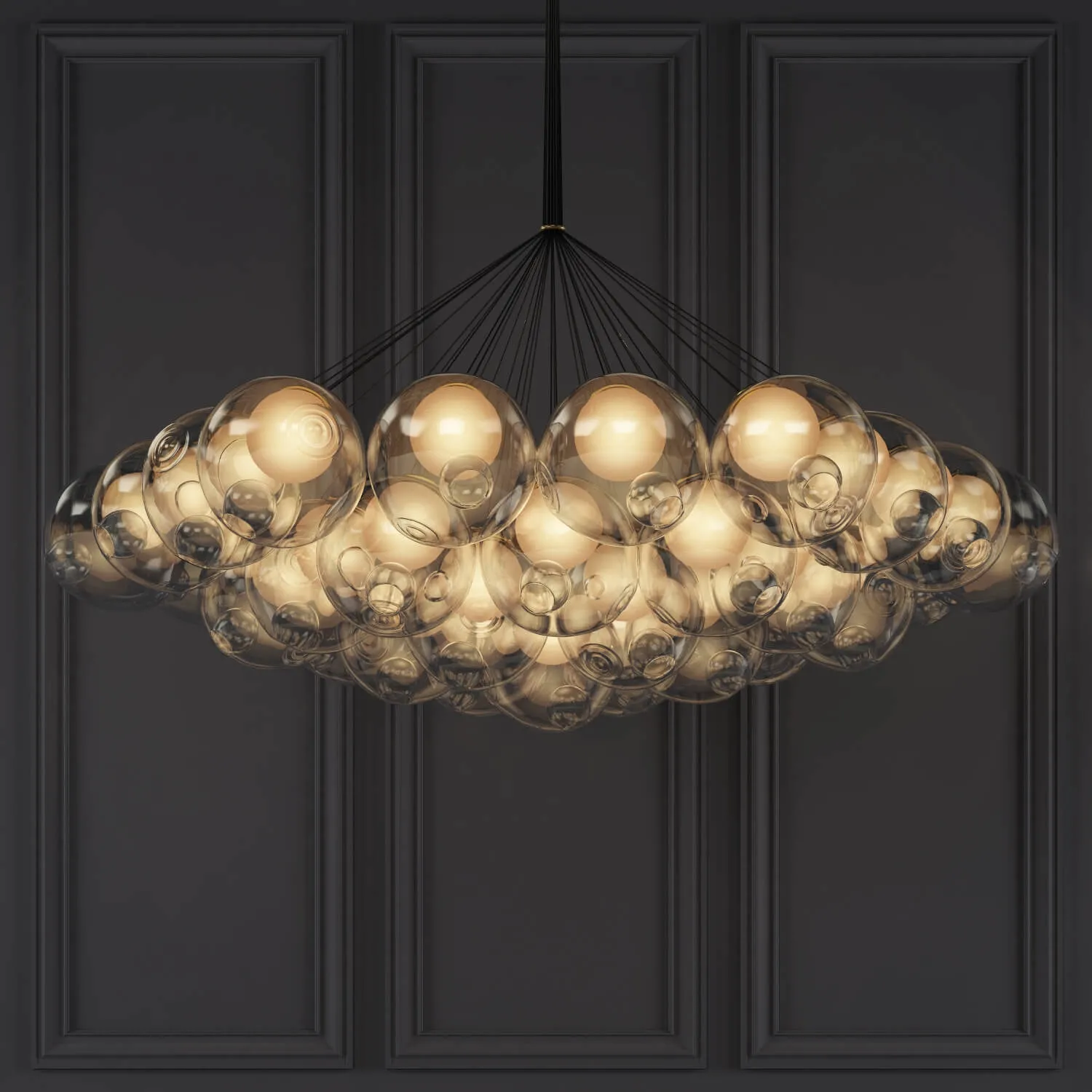 lighting – Bocci 37-Bulb Cluster Chandelier 3ds Max