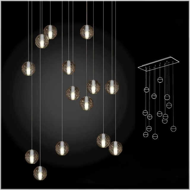 lighting – Bocci Pendant  light 3ds Max