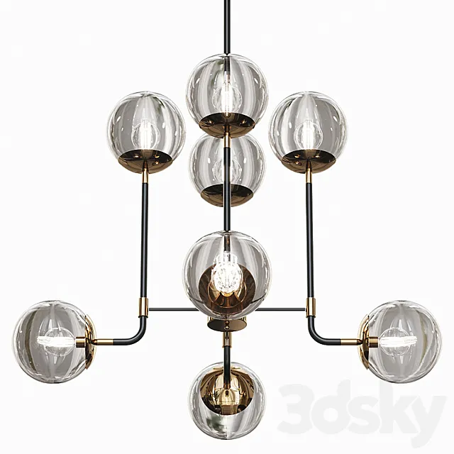 Lighting by BLU Kipling Chandelier 3ds Max