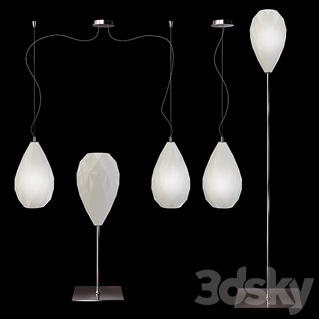 lighting Calligaris Hydra (set) 3dsMax Model