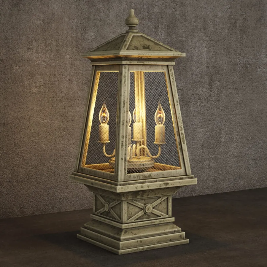 lighting – Camp Table Lamp Tl056-4 3ds Max