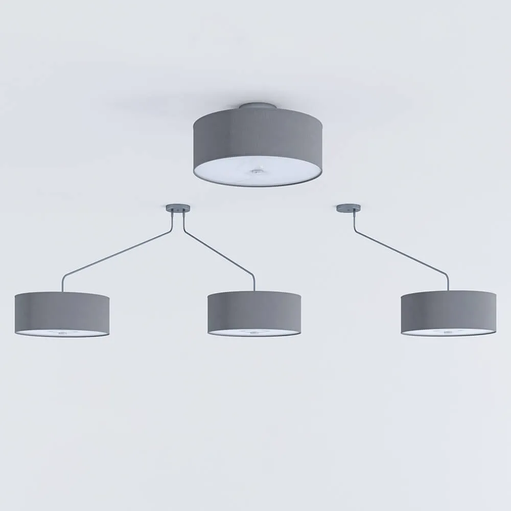 lighting – Ceiling chandelier Nowodvorski HAWK GRAY 3ds Max