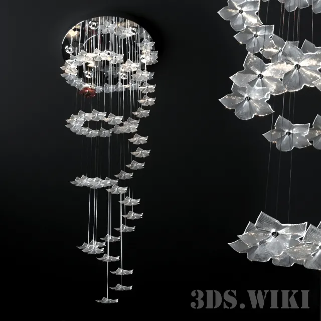 lighting – Ceiling chandelier Oblivion AVMazzega 3ds Max