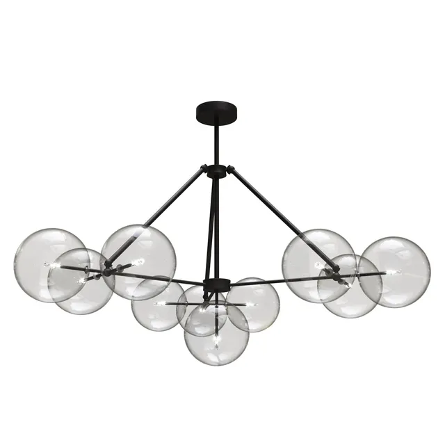 lighting – Ceiling Chandelier Vele Luce Universo VL2052L10 3ds Max