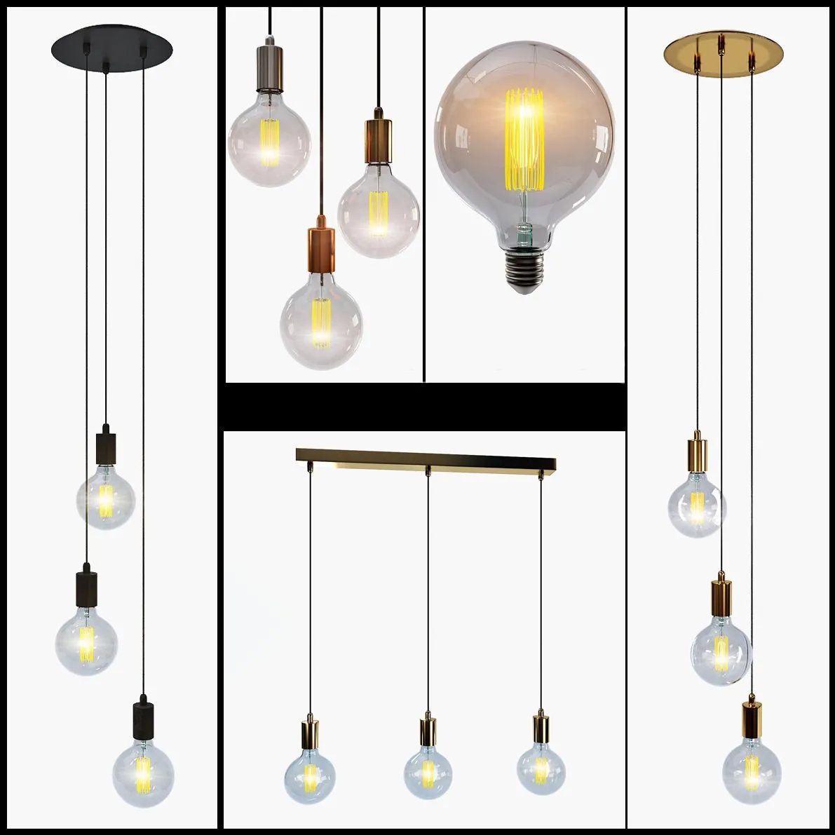 lighting – Ceiling fixtures model SKY from the company Markslojd Sweden 3ds Max