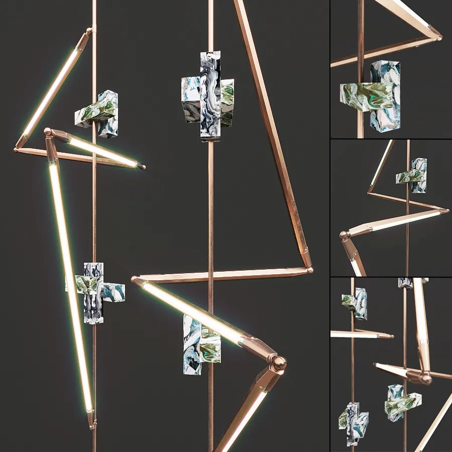 lighting – Ceiling lamp 01 3ds Max