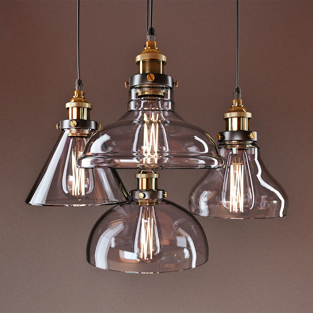 lighting – Ceiling lamp 18 3ds Max
