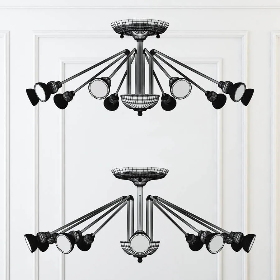 lighting – Ceiling lamp Faletrica Top 10 3ds Max