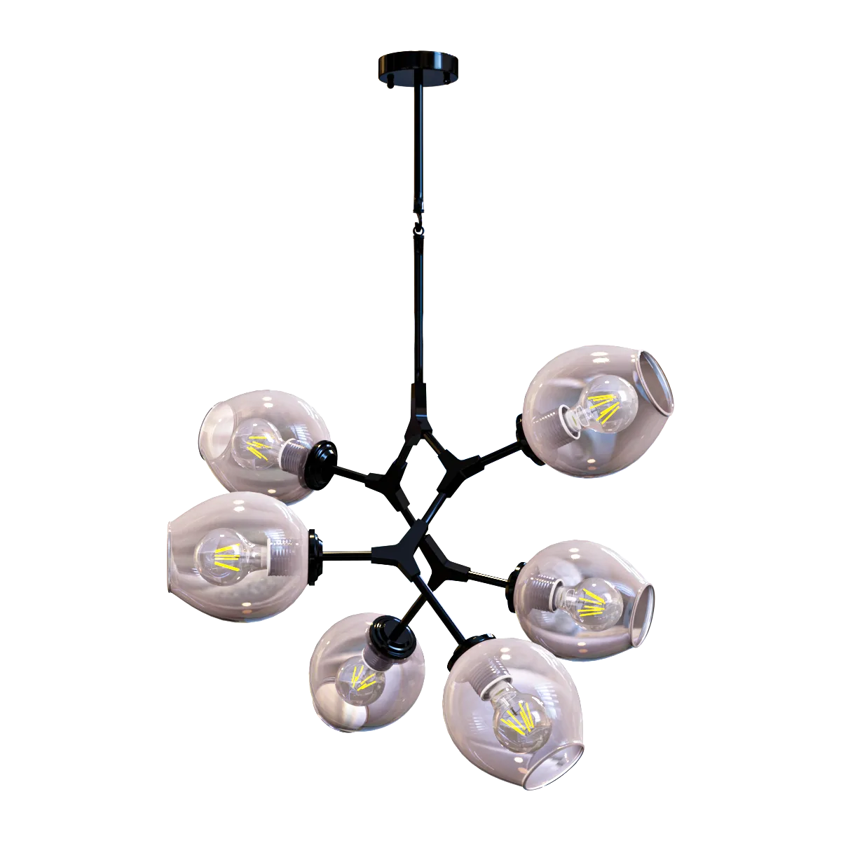 lighting – Ceiling lamp Favourite Bolos 1742-6P 3ds Max