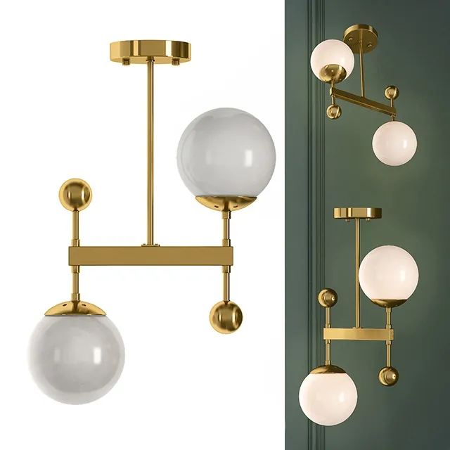 lighting – Ceiling lamp Libra Pendant 3ds Max