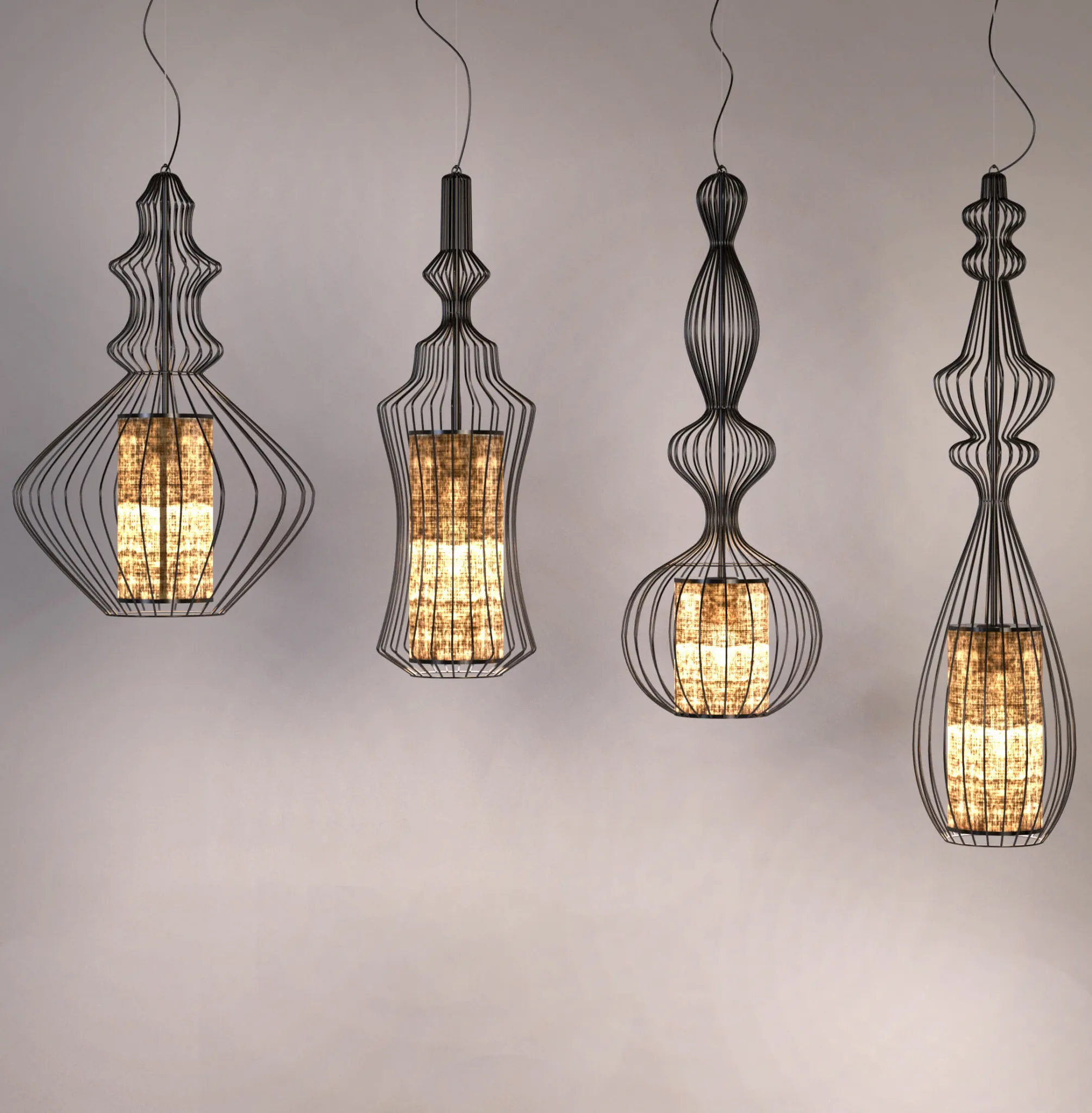 lighting – Ceiling lamps 14 3ds Max