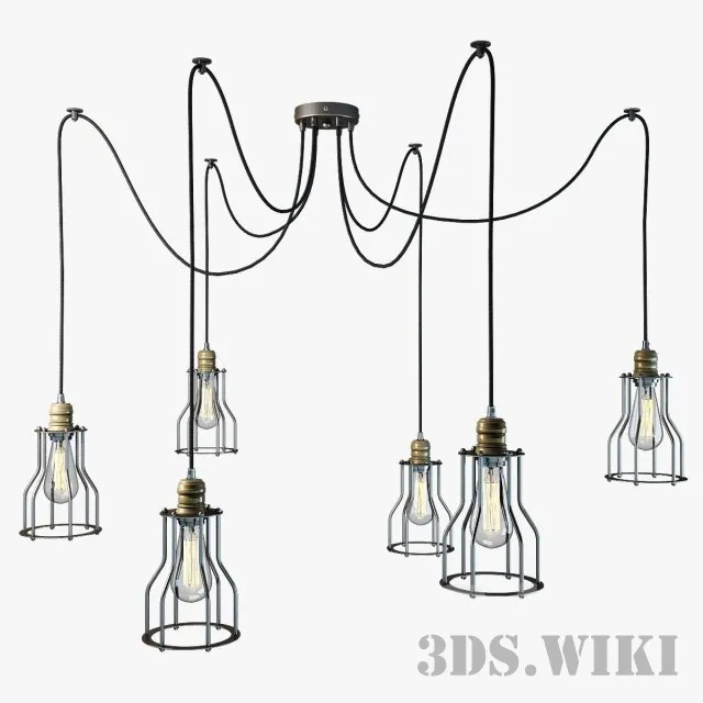 lighting – Ceiling Light Lussole 3ds Max