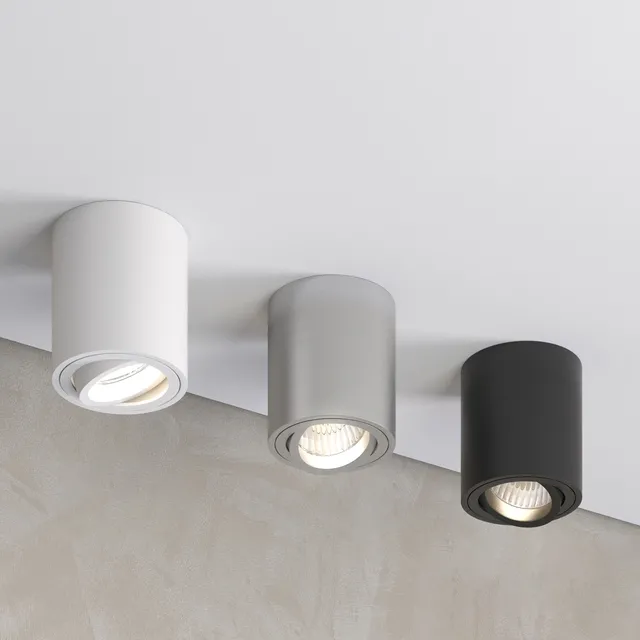 lighting – Ceiling surface lighting fixture Odeon light  3566  1C 3567  1C 3568  1C Tuborino 3ds Max