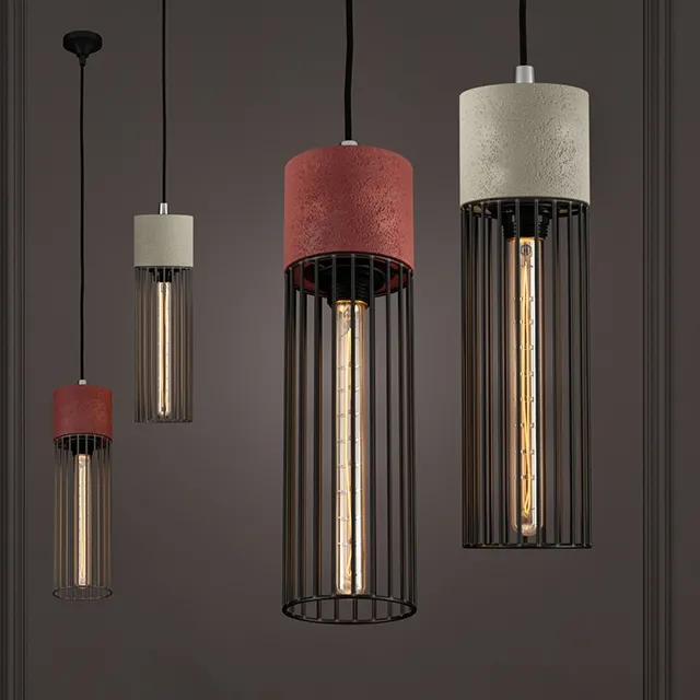 lighting – Cement Droplight Pendant Light 3ds Max