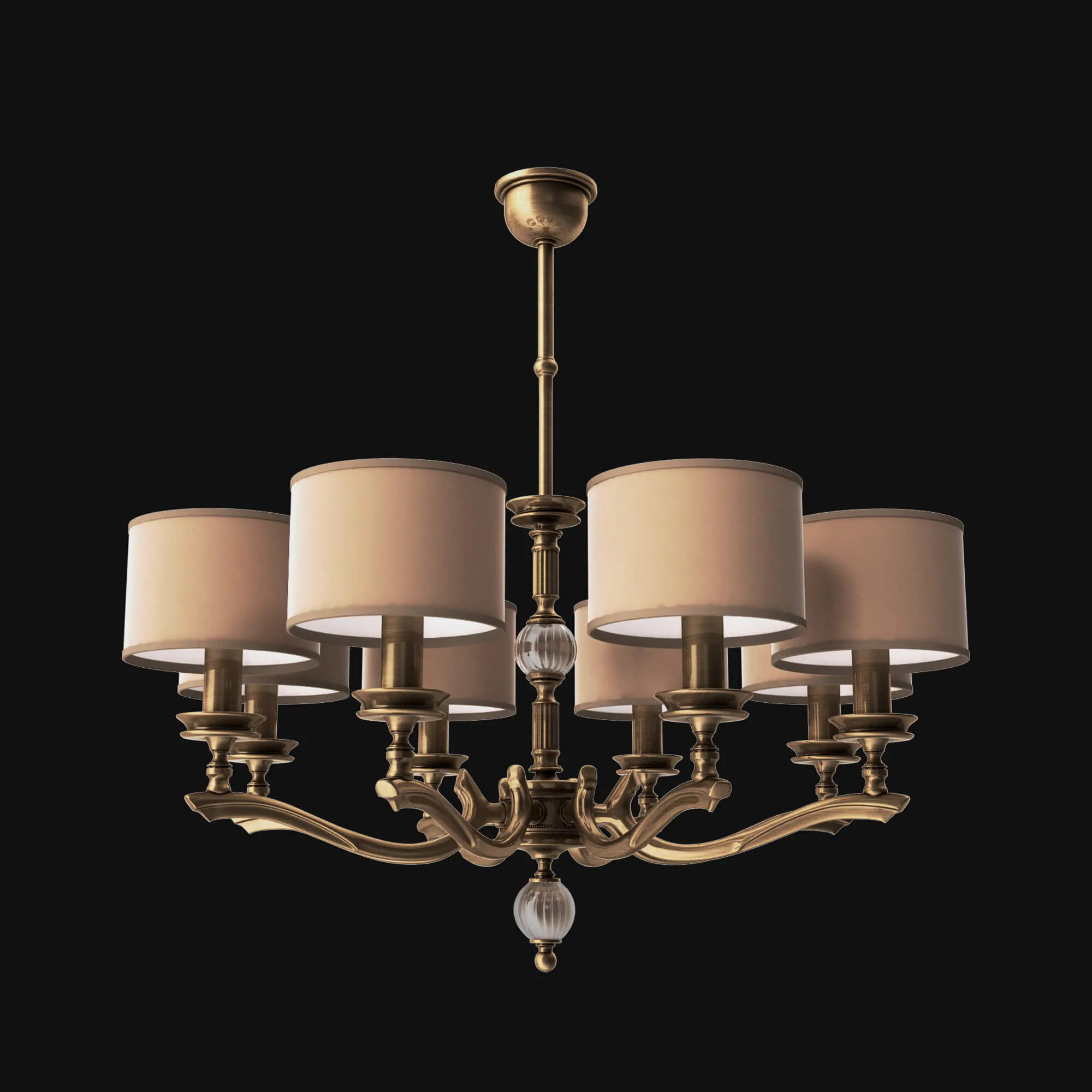 lighting – Chandelier 051 3ds Max