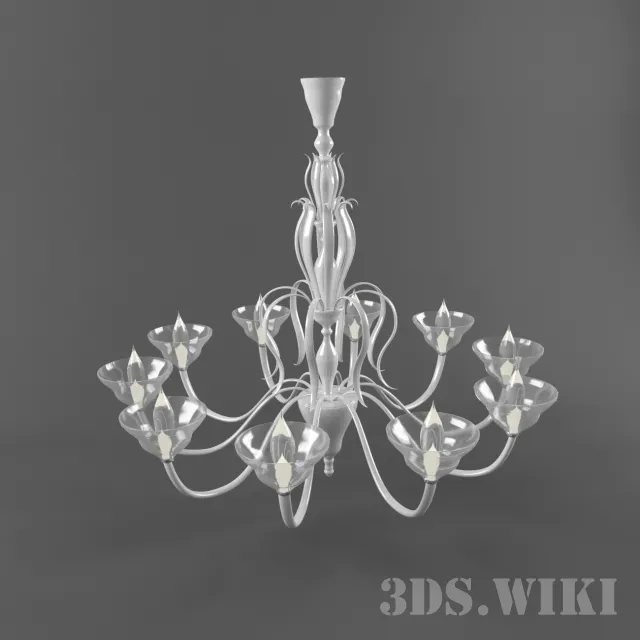 lighting – Chandelier 3ds Max