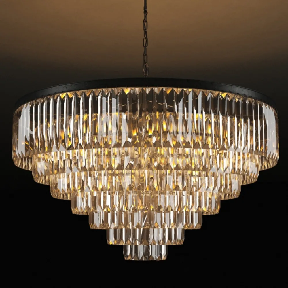 lighting – Chandelier ADAMANT 7 RING CHANDELIER CH015-33-ABG 3ds Max