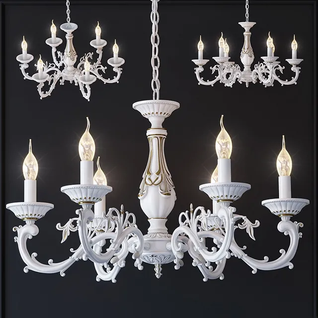 lighting – Chandelier Aurora 3ds Max