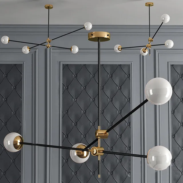 lighting – Chandelier Bullarum Si-4 3ds Max