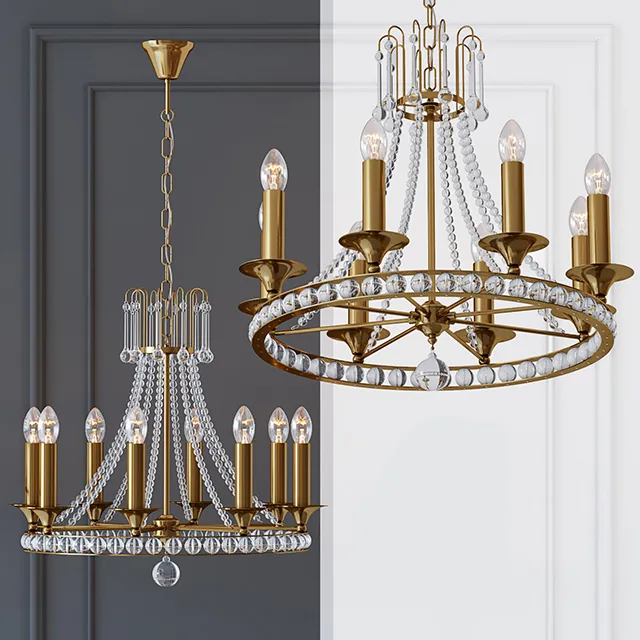 lighting – Chandelier Candelia 56 3ds Max