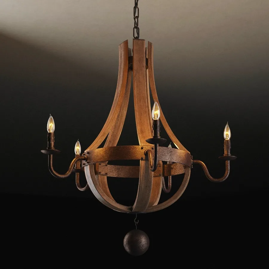 lighting – Chandelier CH029-5-LRR 3ds Max