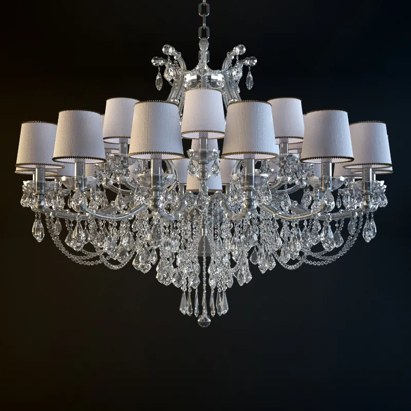 lighting – Chandelier CH091C-2 3ds Max